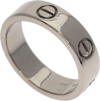 Cartier White Gold (18K) Band Ring (Pre-Owned)