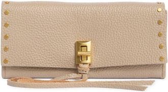 Rebecca Minkoff Darren Leather Continental Wallet in Mushroom at Nordstrom