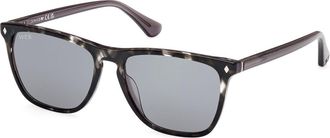 Web Eyewear Web WE0363 20V Mens Sunglasses Tortoiseshell Size 55