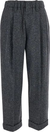 Brunello Cucinelli Mujer, Pantalones, Gris, Talla: M