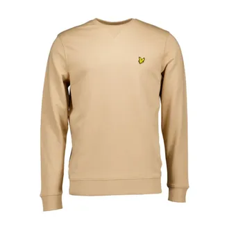 Lyle & Scott Hoodies & sweatvesten, Heren, Bruin, L, Khaki Sweater Ml 424Vog