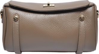 Anna Luchini Beige Rundleer Tas