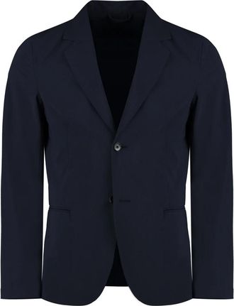 THE (ALPHABET) Enkelrijige jas met twee knopen - Heren - Blazers - Blauw - L - Jassen