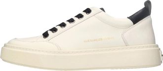 Alexander Smith Bond Man BDM 3297 - Heren - Sneakers - Wit - 41 EU - Leer - Schoenen