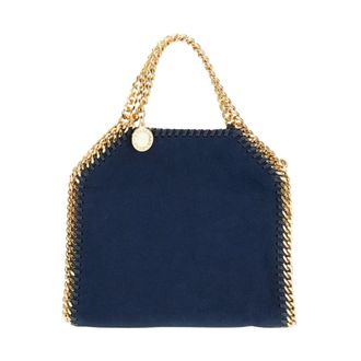 Stella McCartney Tiny Falabella Tote - female - Stella McCartney - Handbags - Blue - ONE SIZE - Bags