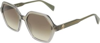 Liu Jo Lj823S Sunglasses - female - Liu Jo - Sunglasses - Green - 55 MM - Accessories