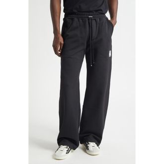 Amiri Core Logo Drawstring Pants in Black at Nordstrom, Size Xxx-Large