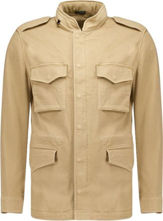 Autore Jassen, Heren, Beige, 2Xl, Katoen, Cook Jacket