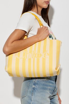 Chlo&eacute; Bag Stripy Small, Womens, Yellow