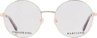 Guess Demo Round Ladies Eyeglasses GM0323 028 54