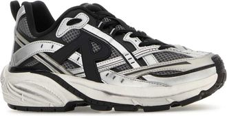 Represent Mens Storm Runner Sneaker Silver Mesh Tpu Synthetic