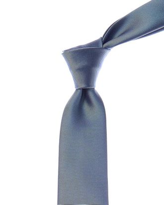 Gucci Sky Blue Underbit Jacquard Silk Tie