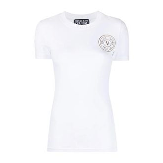 Versace Jeans Couture T-Shirts, female, White, Size: S T-shirt