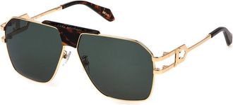 Just Cavalli SJC094 0300 Mens Sunglasses Gold Size 61