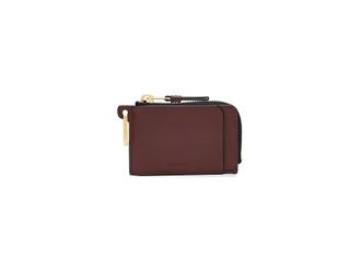 AllSaints Remy Wallet Wallet Womens Handbags Dark Red, Leather