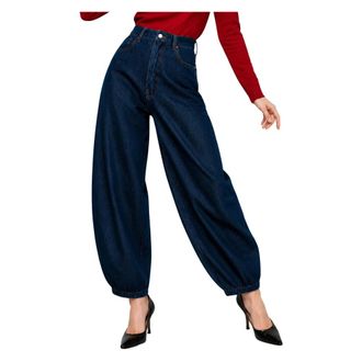 Kocca Dames, Jeans, Blauw, Maat: L Katoen
