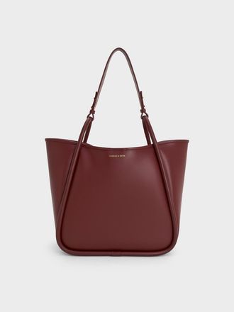 Charles & Keith Lyla Tubular Slouchy Tote Bag