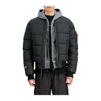 Alpha Industries Uomo, Giacche, Nero, M, new