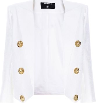 Balmain White Blazer Spencer