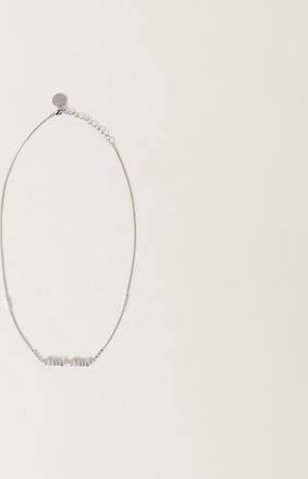 Miu Miu Metal necklace with crystals