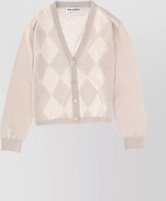 Our Legacy wool cropped cardigan