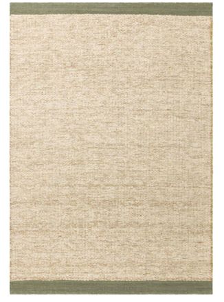 Novatrend Alfombra de sal&oacute;n moderna de pura lana Verde 200x290 cm