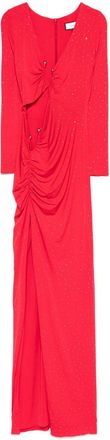 Nissa Abito lungo con decorazione - Rosso