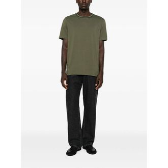 HUGO BOSS Cotton Crew Neck T-Shirt - Green