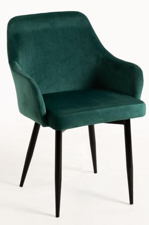 Regalos Miguel Pack 4 Sillas color verde en terciopelo