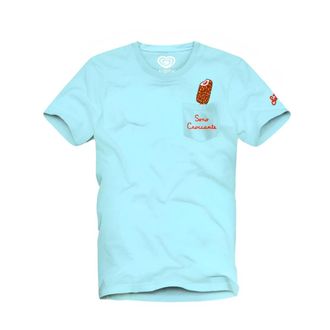 MC2 Saint Barth T-Shirts, male, Blue, Size: XL Austin T-shirt