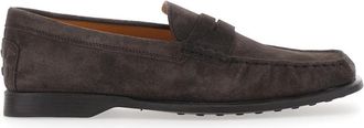 Tod's Brown Pennyslot Loafers