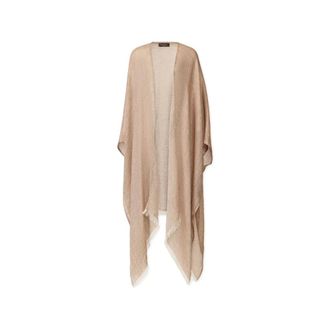 Fabiana Filippi Accessoires, Dames, Beige, ONE Size, Sjaals