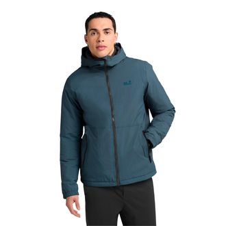 Jack Wolfskin Funktionsjacke JACK WOLFSKIN PAMIR JKT M, Herren, Gr. XXL, aluminium bl, Obermaterial: 100% Polyamid. Futter: 100% Polyester. Wattierung: 100% Polyest