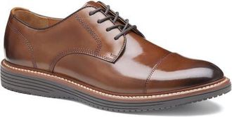 Johnston & Murphy Upton Cap Toe Derby in Tan Full Grain at Nordstrom, Size 11.5
