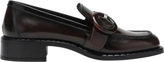 Prada Bruine Mocassino Sandalen - Dames - Loafers - Bruin - 37 EU - Schoenen
