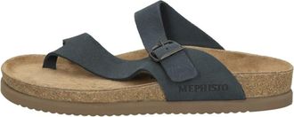 Mephisto Hombre, Zapatos, Azul, Talla: 42 EU