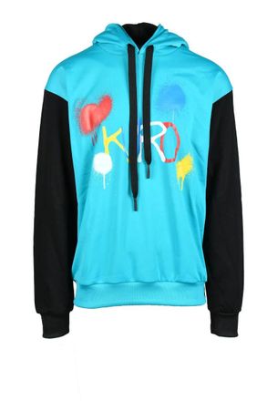 Takeshy Kurosawa Turquoise Cotton Sweatshirt