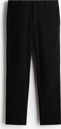 H&M Elegante Hose in Slim Fit - Schwarz
