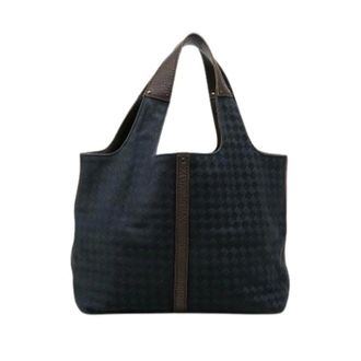 Bottega Veneta Bolsa Tote de Lona Tejida Pre-owned - Pre-owned - Mujer - Azul - ONE SIZE
