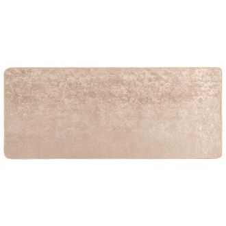 vidaXL Pasillo De Alfombra Marsa Beige 100 X 200 Cm Poli&eacute;ster Y Pvc Vidaxl