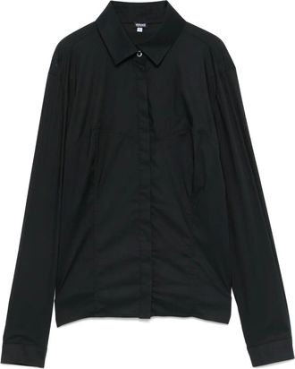 Versace Camicia in popeline anni 2000 - Nero