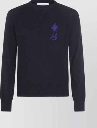 Vivienne Westwood crewneck embroidered knitwear sweater