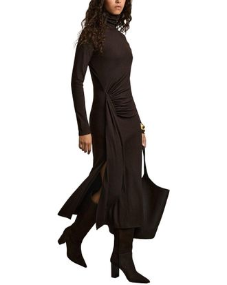 Reiss Nile Wool Jersey Midi Dress