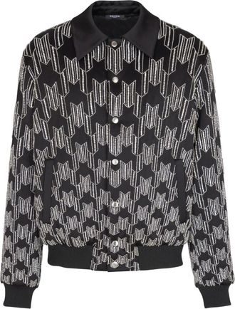 Balmain Hombre, Chaquetas, Negro, Talla: S