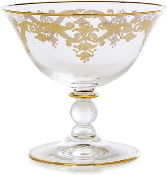 Alice Pazkus 5In Serving Bowl With 24K Gold Artwork