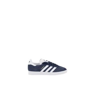 adidas Iconische Leren Sneakers met Gedrukt Patroon - Heren - Skateschoenen - Blauw - 42 2/3 EU - Leer - Fitness