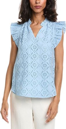 Anne Klein Eyelet Blouse