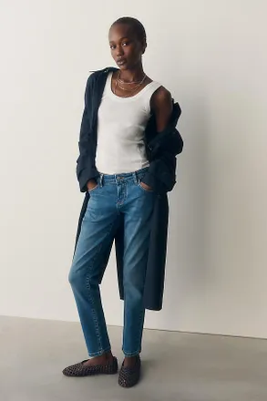 Pilcro Low-Rise Skinny Jeans
