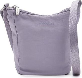 Baggallini Swift Mini Crossbody Cross Body Womens Handbags B-lite Lilac, Polyester