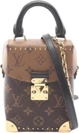 Louis Vuitton Borsa 2way Pre-owned Camera Box Monogram Reverse - - Pre-owned - Donna - Marrone - ONE SIZE